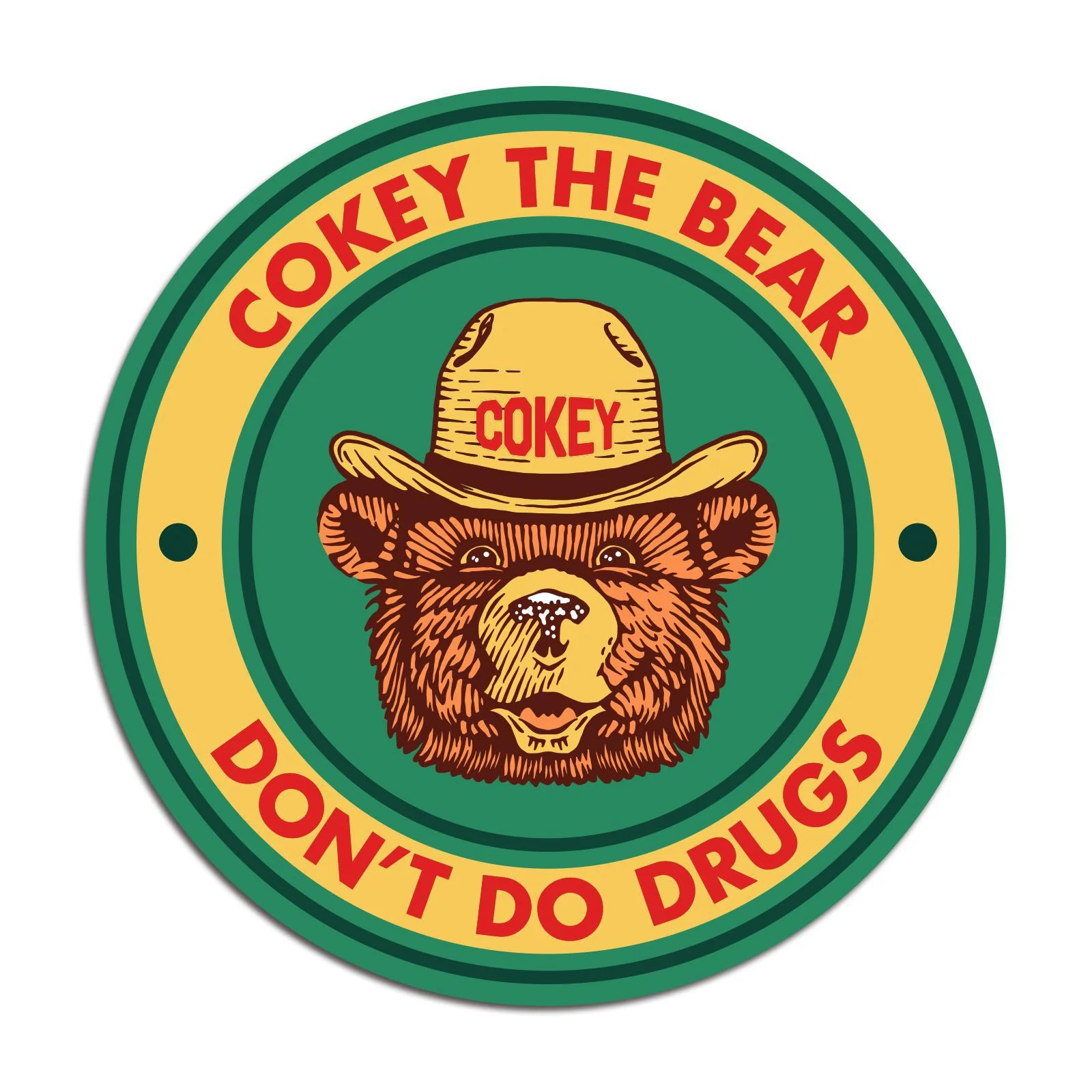 Cokey The Bear Magnet