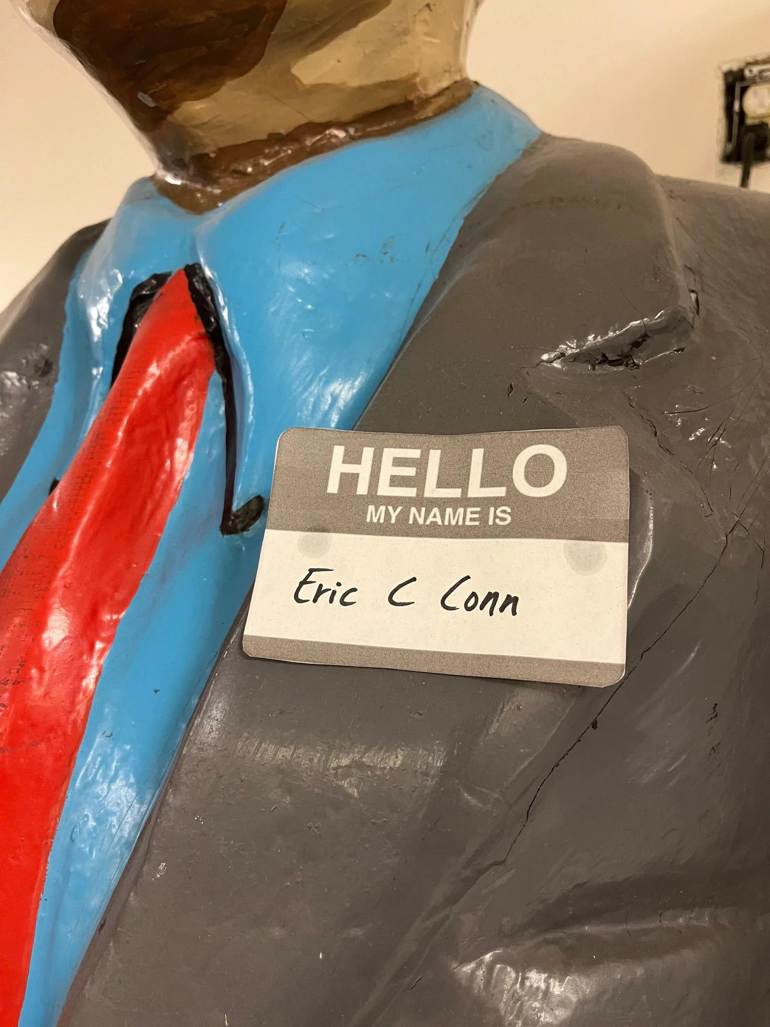 Eric C Conn Billboard Statue - Image 3