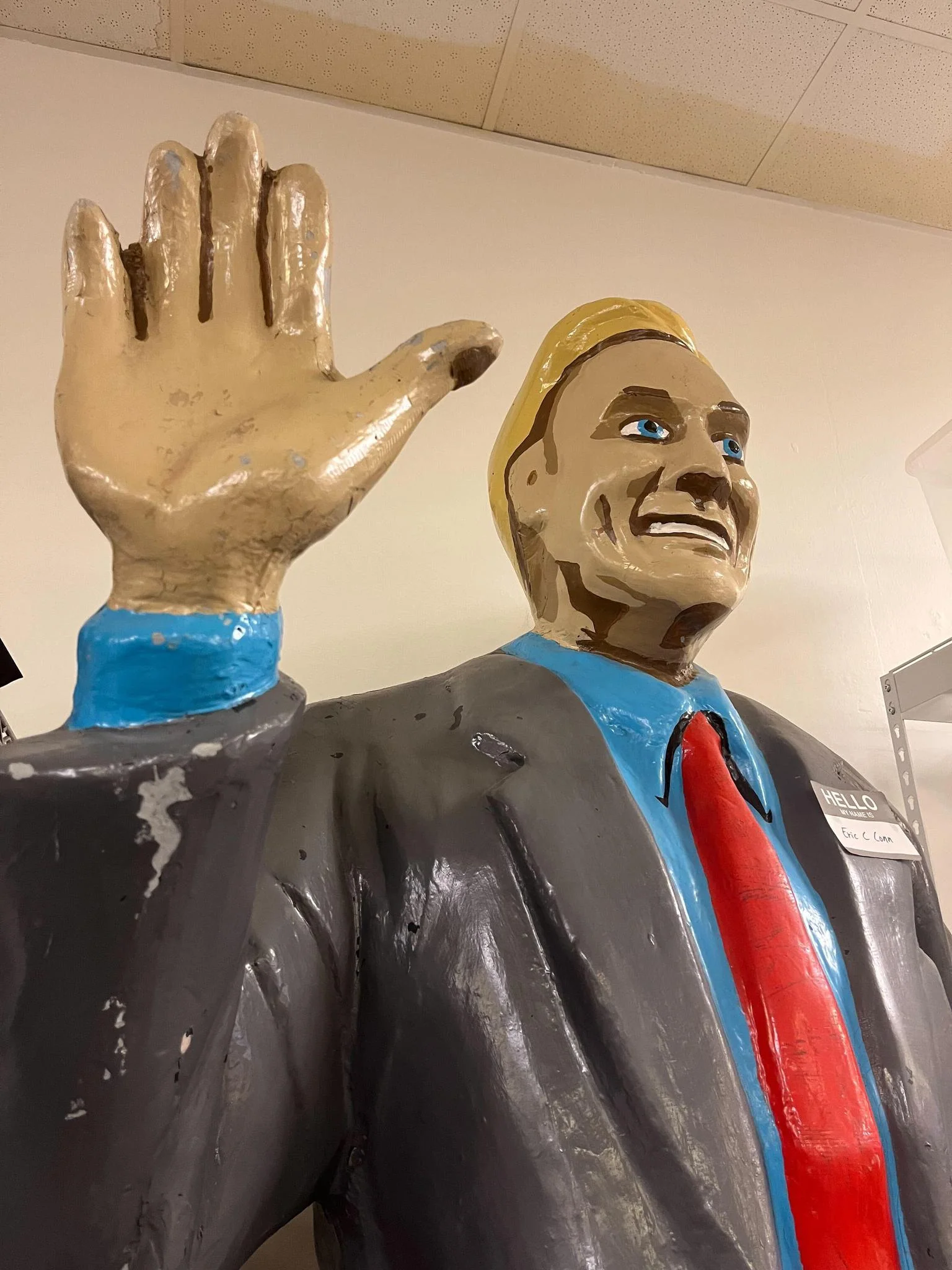 Eric C Conn Billboard Statue - Image 4