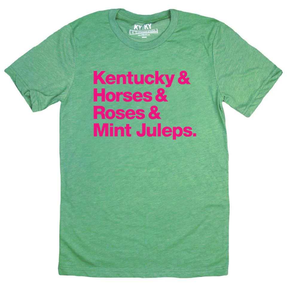 Mint Julep T-Shirt (Green/Pink)