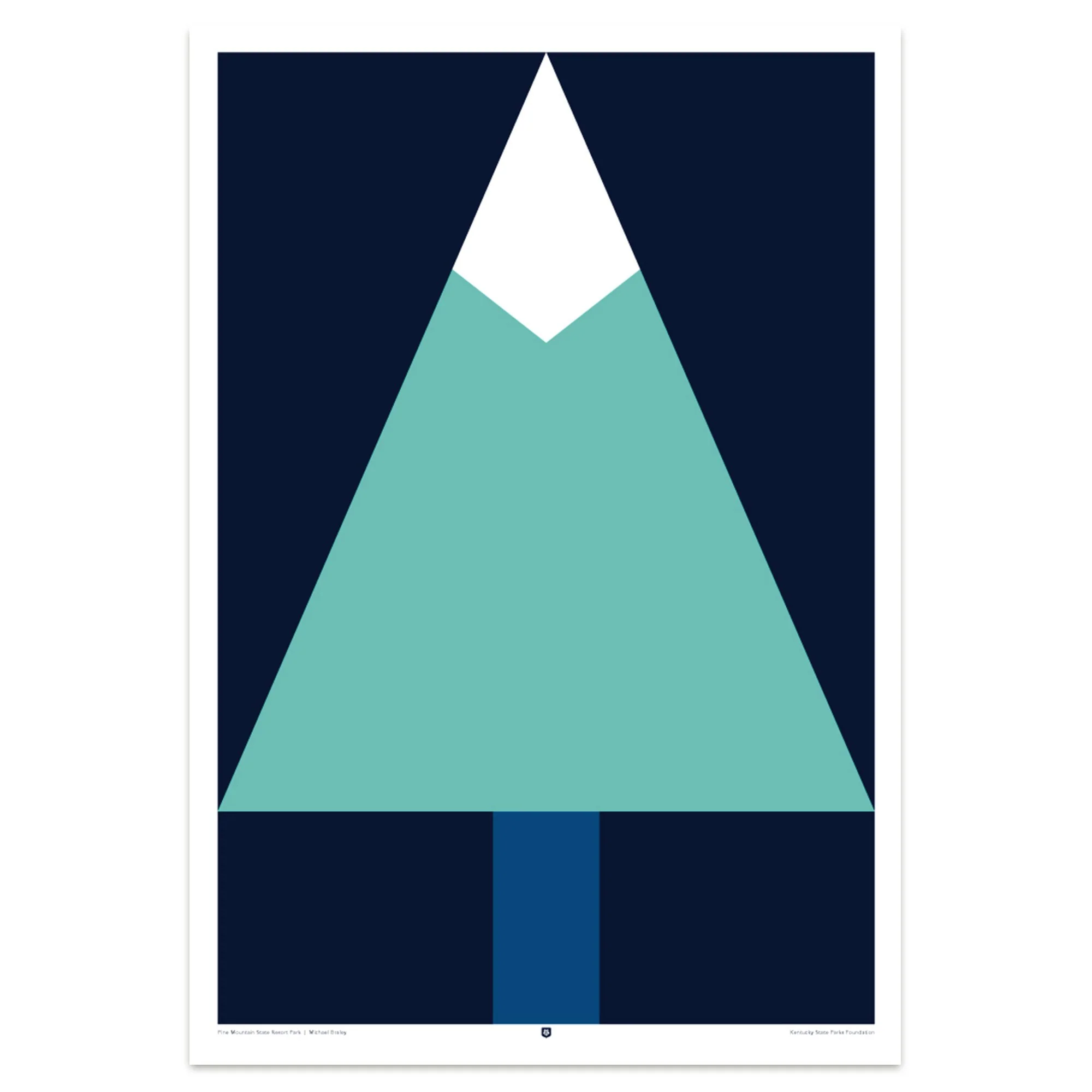 Pine Mountain State Park Poster by Michael Braley